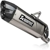 Akrapovic Slip-on Line Auspuffsystem mit EG-BE S/O 2-1 TI, Multistrada V2/S 25-