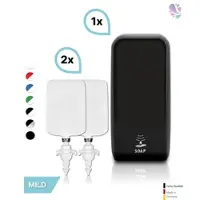 Blanc HYGIENIC SET: Schaumseifenspender SENSOR, berührungslos Blanc Cosmos versch. Farben+2x 1-Liter Schaumseife mild - PRODUKTSET