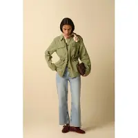 Sissy-Boy Jacke Mit Aufgenähten Taschen - Dunkelgrün | Größe: M