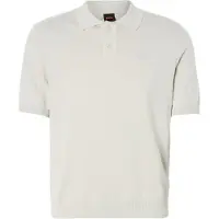 HUGO BOSS Poloshirt BOSS Orange Asac_P beige gestrickt
