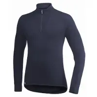 Woolpower - Zip Turtleneck 200 - Merinounterwäsche Gr XS blau