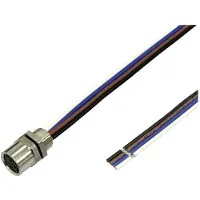 Bkl Electronic 2701010 Sensor/Aktor Einbaustecker M8 2 m Polzahl: 4 1 St.
