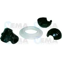 VEMA Achsmutter Mutter Antriebswelle 16290 Vorne für SEAT IBIZA I (021A) 50g