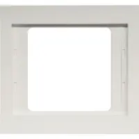 Hager 13137009 Rahmen 1fach, K.1, polarweiß