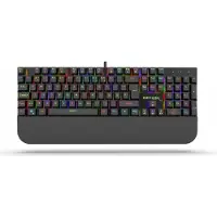 Inca IKG-443 Gaming Tastatur mechanische Metalltastatur 18 LED Modus RGB Beleuchtung Schwarz