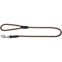 Hunter - Leine Freestyle - Hundeleine Gr Länge 110 cm - Ø 0,8 cm braun