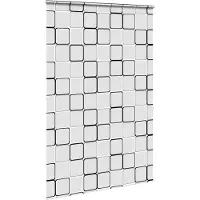 vidaXL Duschrollo mit Kassette 150x240 cm Stoffbreite 146 cm