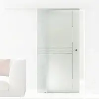 Levidor Glasschiebetür 102,5 x 205 cm München Griffmuschel