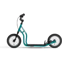 Yedoo Scooter One für Kinder ab 100 cm, mit Luftreifen 12/12 und Ständer Blau