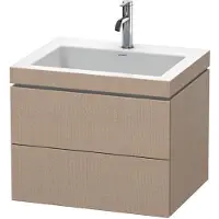Duravit Waschtischunterbau L-CUBE WT Vero Air 500x600x480mm 1 HL leinen