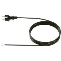 Bachmann 322.186 Schutzkontakt-Zuleitung 5m sw