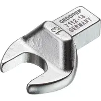 Gedore Mauleinsteckwerkzeug 7112-13 SW 13mm 9x12mm CV-Stahl