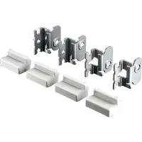 Rittal AX 2508.020, Montageset, Edelstahl, Weiß, 4 Stück(e)