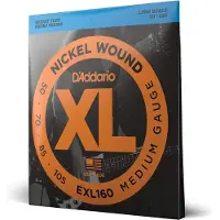 D'Addario EXL160 Bassgitarrensaiten Medium 50-105 lange Mensur