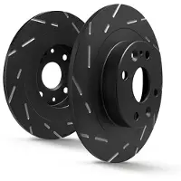 EBC Black Dash Disc Sportbremsscheibe EBC117457 für Renault CAPTUR II Grand Scenic 3 Laguna 3 Laguna Latitude Megane vorne