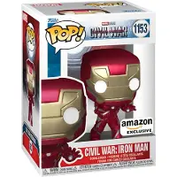 Funko POP! Pop! Marvel: Captain America: Civil War – Iron Man (Build a Scene) #1153 Sonderausgabe, exklusiv