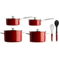 KitchenAid Topfset 6-tlg. EMPIRE ROT - B/H/T ca. 58.00x32.00x22.00