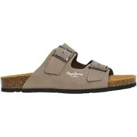 Pepe Jeans Bio Suede Sandalen Braun EU 45 Mann Braun EU 45
