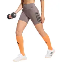 Adidas Damen Tight Optime Workout 3-Streifen Kurze (Länge 6 Zoll)
