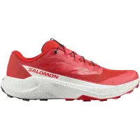 Salomon - Herren Traillaufschuhe &ndash; Pulsar - Pulsar Fiery Red/Vanilla Ice/Black für Herren - Größe 42 2/3 - Rot