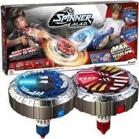Dumel kampfset Spinner Mad Duo blau/rot 4-teilig