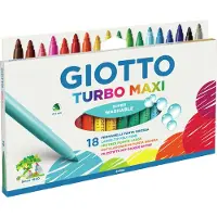 Giotto filzstifte Turbo Maxi junior 5 mm dicke Spitze 18 Stück
