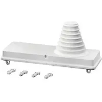 Hensel MI FP 70 Kabeleinführungsflansch mit Einlauftülle 1x72mm WM2 300mm - Mi FP 70