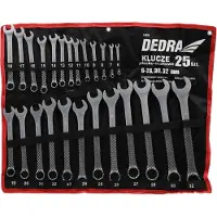 Dedra Kombinationsschlüssel CrV 25 Stück