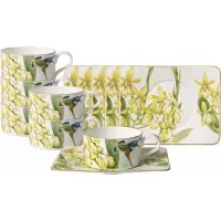 Villeroy & Boch Amazonia Teetassen mit Untertassen