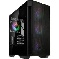 Kolink Observatory Z Mesh, Midi Tower, PC, Schwarz, ATX, EATX, micro ATX, Mini-ITX, ABS, Netz, Stahl, Gehärtetes Glas, Multi