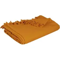 Atmosphera Bedspread Ocher 160X220 Yellow