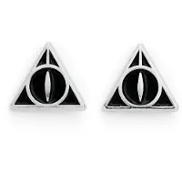 GED Harry Potter Deathly Hallows Stud Earrings