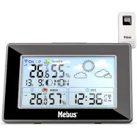 Mebus Wetterstation mit Aussensensor und Funkuhr 40917