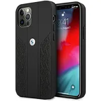 BMW Bmhcp12mrsppk Iphone 12 Pro 6.1 Leather Curve Perforate Handyhülle