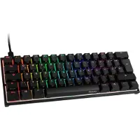 Ducky Mecha Mini Tastatur USB Deutsch Schwarz (DKME2061ST-PDEPDAAT1)