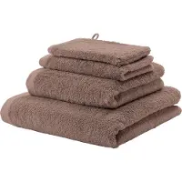 Aquanova Gästehandtuch London Camel (6er Set)