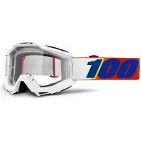 100% Goggles 100% ACCURI MINIMA (Anti-Fog Transparent Glass) (NEW)