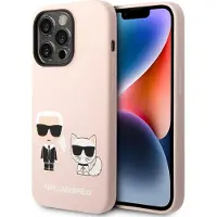 Karl Lagerfeld Klhmp14xsskci Iphone 14 Pro Max 6.7 Silicone Karl&choupette Handyhülle