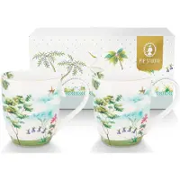 Pip studio Becher Jolie Heron 450 ml (2er-Set)