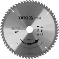 YATO Widia Klinge für Holz 255X60TX30MM (YT-60733)