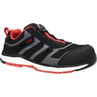 ELTEN Sicherheitssandale jo_RAPID BOA black-red Easy ESD S1P, Gr. 44 Jori 11021