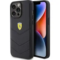 Ferrari Fehcp15xrduk Iphone 15 Pro Max 6.7 Quilted Handyhülle