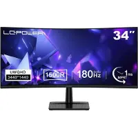 LC-Power Lc-m34qc Gebogener Gaming-monitor