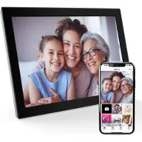 Xoro Digitaler Bilderrahmen WLAN 10,1" Multitouch IPS USB-C
