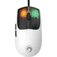 MARVO M727 weiss / optische Gaming-Maus / 12000 DPI / RGB / USB / 1,6 m