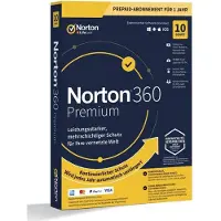 Norton 360 Premium 10 Geräte / 1 Jahr 75 GB - Kein Abo