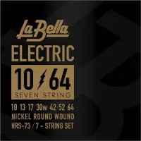 La Bella HRS-73, 7-string 010/052+064