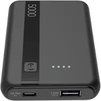 Cellularline Power Bank 5000, 5000 mAh, Lithium-Ion (Li-Ion), Schwarz