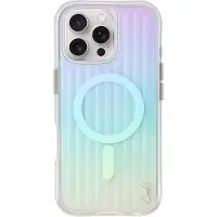 Uniq Coehl lineare magnetische Aufladung Fall für Iphone 16 Pro Max - irisierend