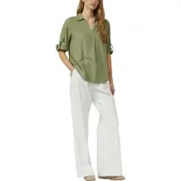 s.Oliver Blouses Dark Green Größe: 40 | Blusen Outlet | Damen | Grün